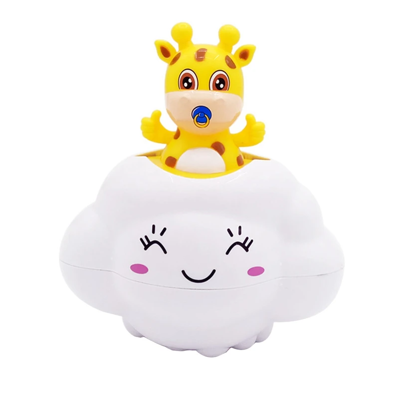 Игрушка для купания игрушки для купания Душ Забавный пляж ребенок младшего возраста младенец облако игрушки олень дождь