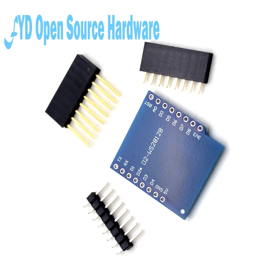 Плата расширения WS2812B RGB для WeMos D1 mini arduino|module for diymodule rgb |