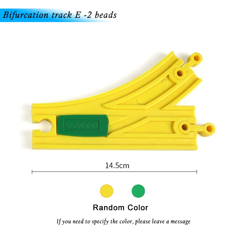 Track E -2 beads Различные деревянные компоненты для поезда, набор для поезда из бука, детские игрушки для поезда, подарки, аксессуары, совместимы с Thoma Friends - Цвет: Track E -2 beads