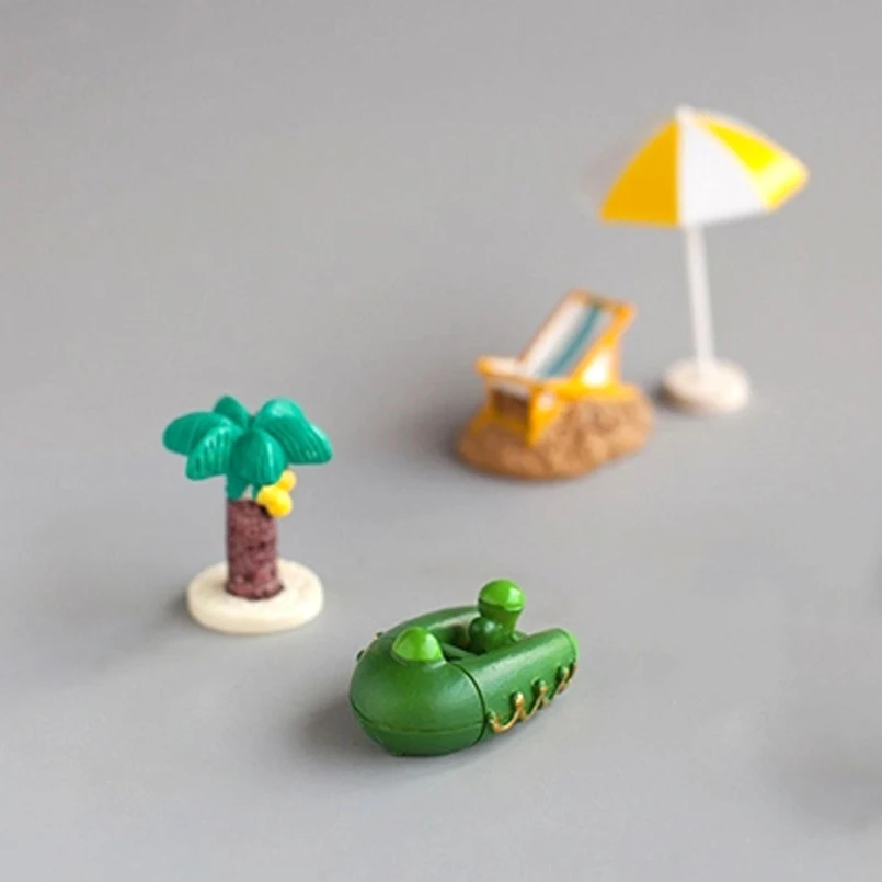 Искусственная мини-скамейка для пляжного стула Сказочная миниатюрная садовая