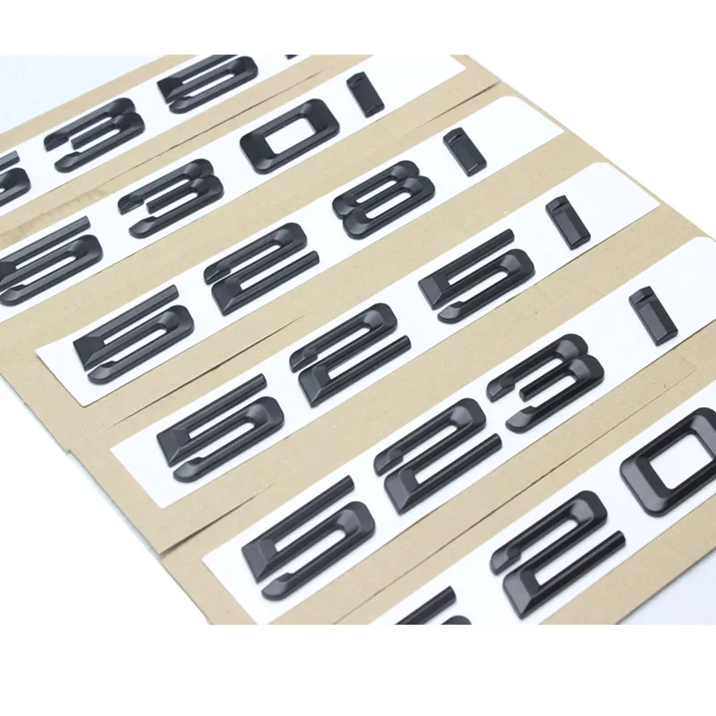 Новый ABS 520i 523i 525i 528i 530i 535i крышка багажника задние эмблемы значки черные буквы для