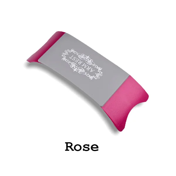 Rose 1 шт силиконовая подушка для дизайна ногтей, держатель для рук, подушка, Профессиональная удобная подставка для рук для ногтей, оборудование для маникюра, инструменты для ногтей - Цвет: Rose