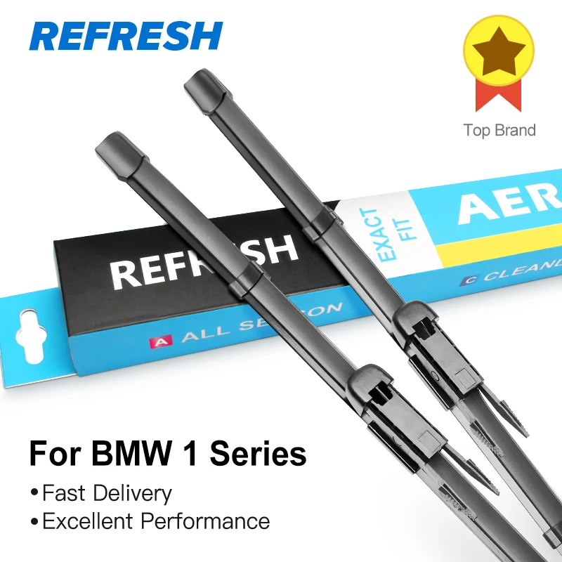 

REFRESH Wiper Blades for BMW 1 Series E81 E82 E87 E88 F20 F21 116i 118i 120i 125i 128i 130i 135i 135is* 116d 118d 120d 123d