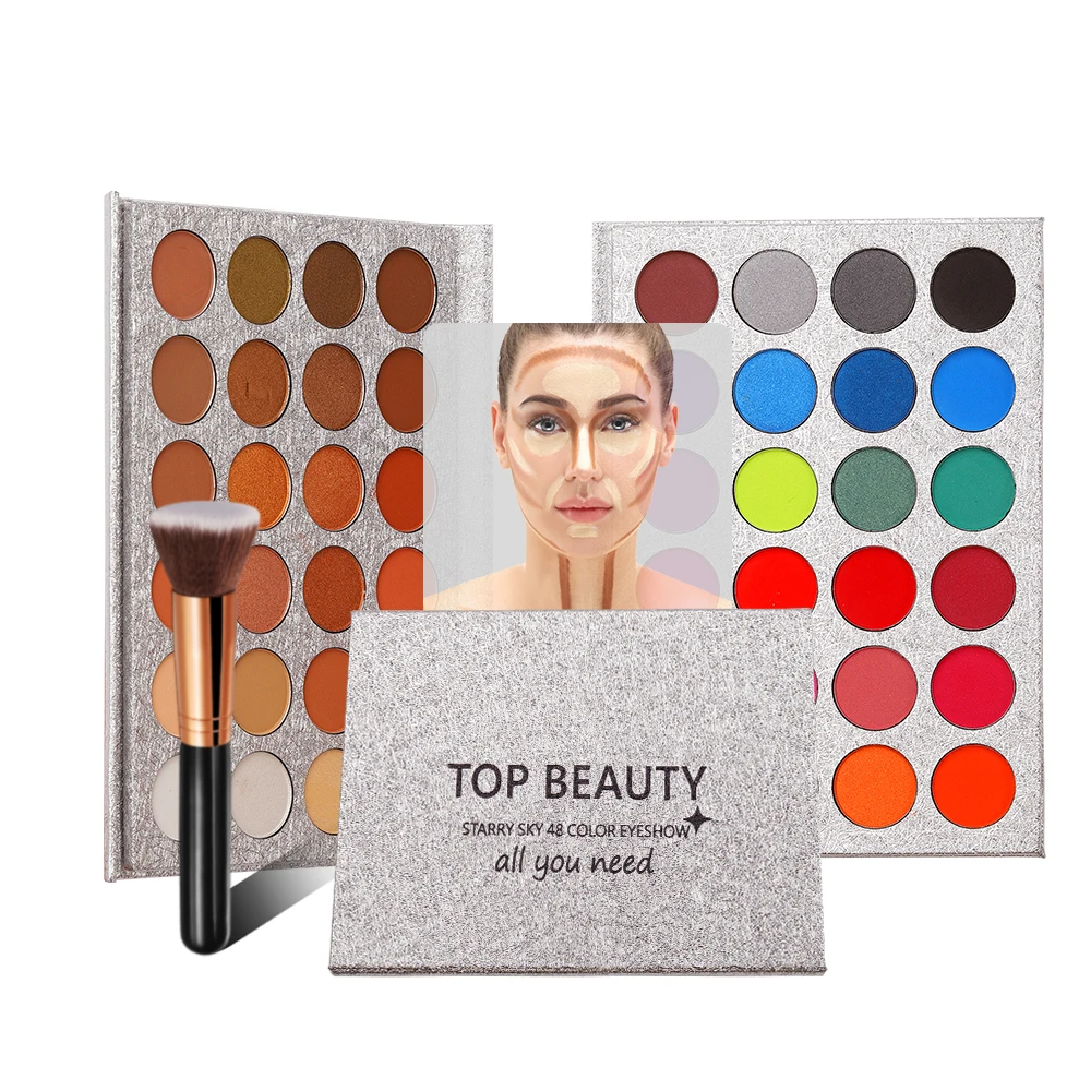 Палетка теней Beauty Glazed для макияжа глаз тени матовые пигментированные