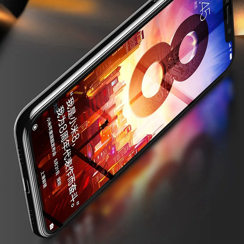 6D на стекло для Xiaomi Redmi Note 6 5 Pro 4X защита экрана Mi8 A1 A2 Lite 6X закаленное Plus 6A S2|Защитные