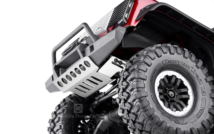 Передняя защитная пластина корпуса из нержавеющей стали для TRAXXAS TRX-4 | Игрушки и