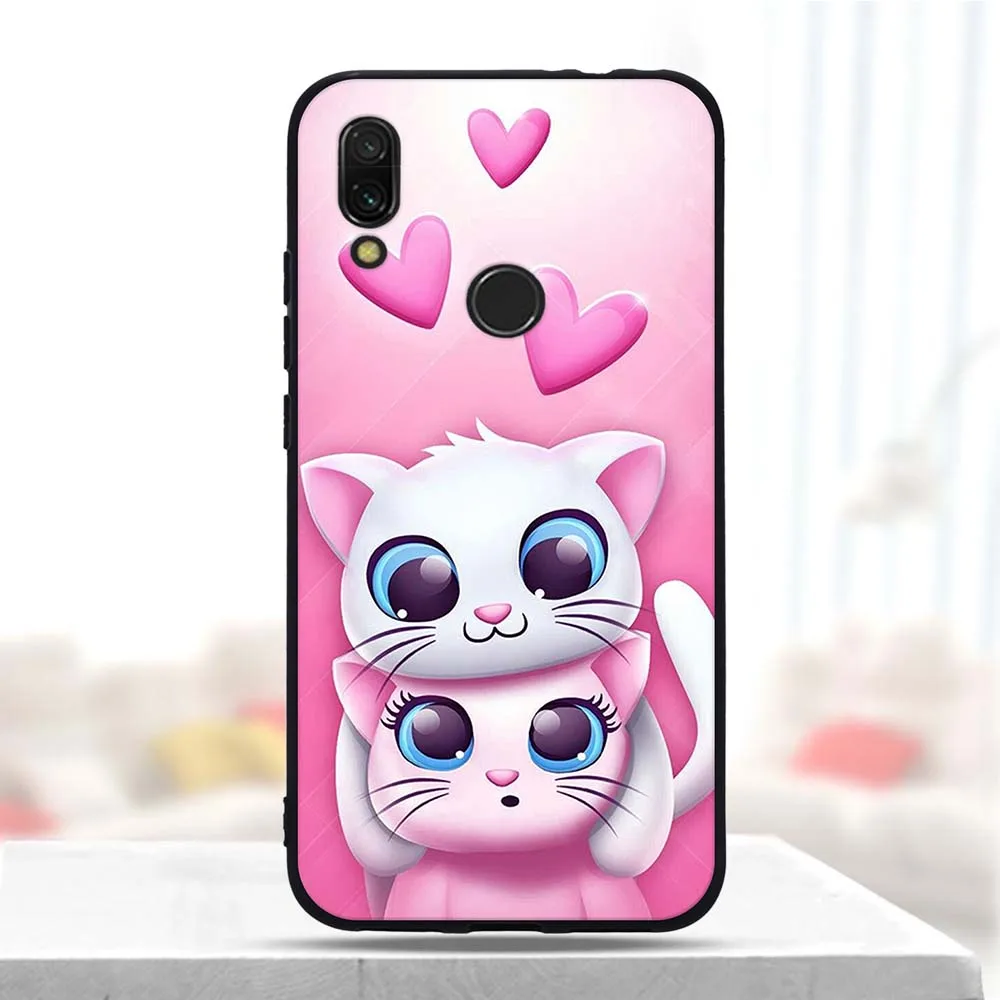 33 Чехол для телефона Xiaomi Redmi 7, мягкий силиконовый чехол из ТПУ с милым рисунком кота для Xiaomi Redmi 7, чехол для Xiomi Redmi 7, чехол - Цвет: 33