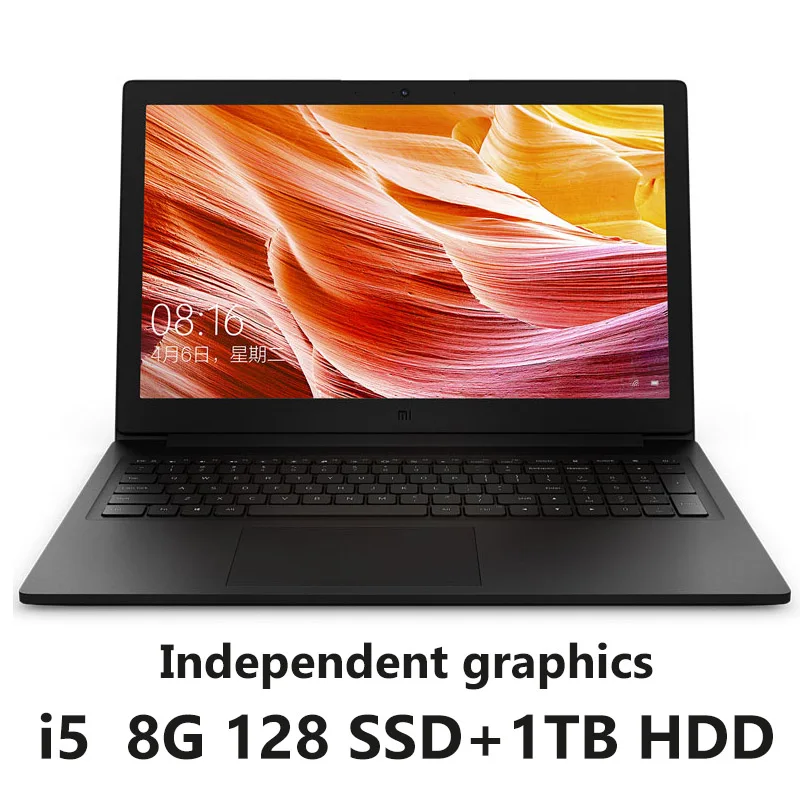 Ноутбук Xiaomi Ruby 15,6 дюймов MX110 8th Intel Core I5/I7 8 Гб DDR4 Windows 10 компьютер с подсветкой клавиатуры Notbook - Цвет: I5 128G 1TB