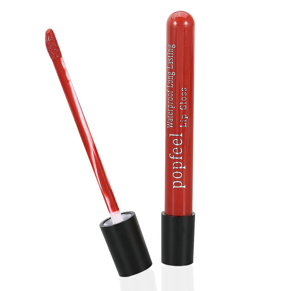 Лидер продаж матовая бархатная жидкая помада водонепроницаемая долго не