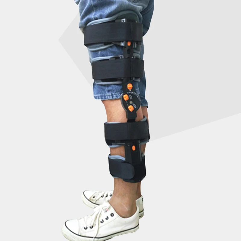 Опорный фиксатор для колена FULI поддерживающий ног опорный ортопедия Ортез на