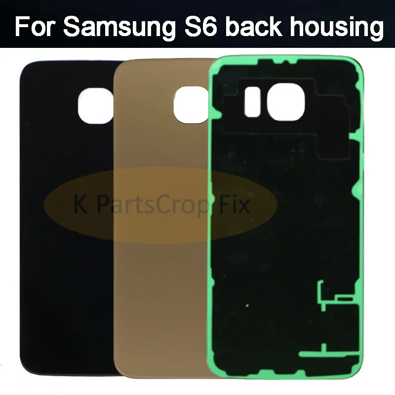 Стеклянная крышка для SAMSUNG Galaxy S6 Edge Plus 5 7 дюйма задняя батарейного отсека Корпус