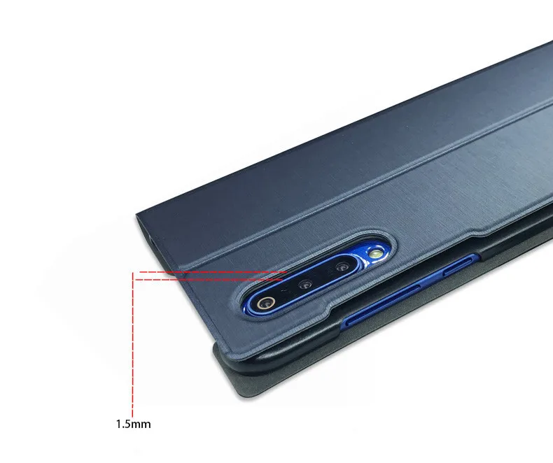 Для Xiaomi Mi 9 чехол Роскошный тонкий стильный чехол-кошелек Флип кожаный чехол s для Xiaomi Mi 9 чехол держатель для карт сумка для телефона