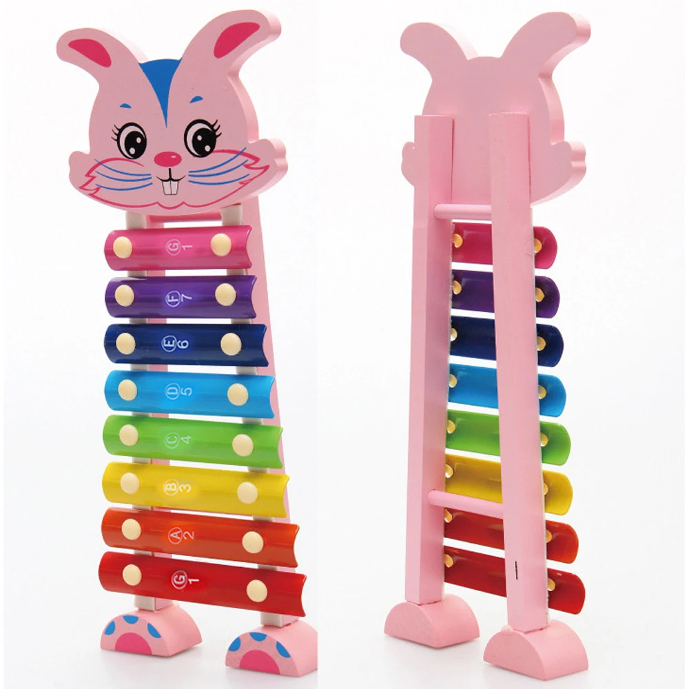 Игрушка кролик для тренировки музыки деревянные перкуссионные инструменты|wood