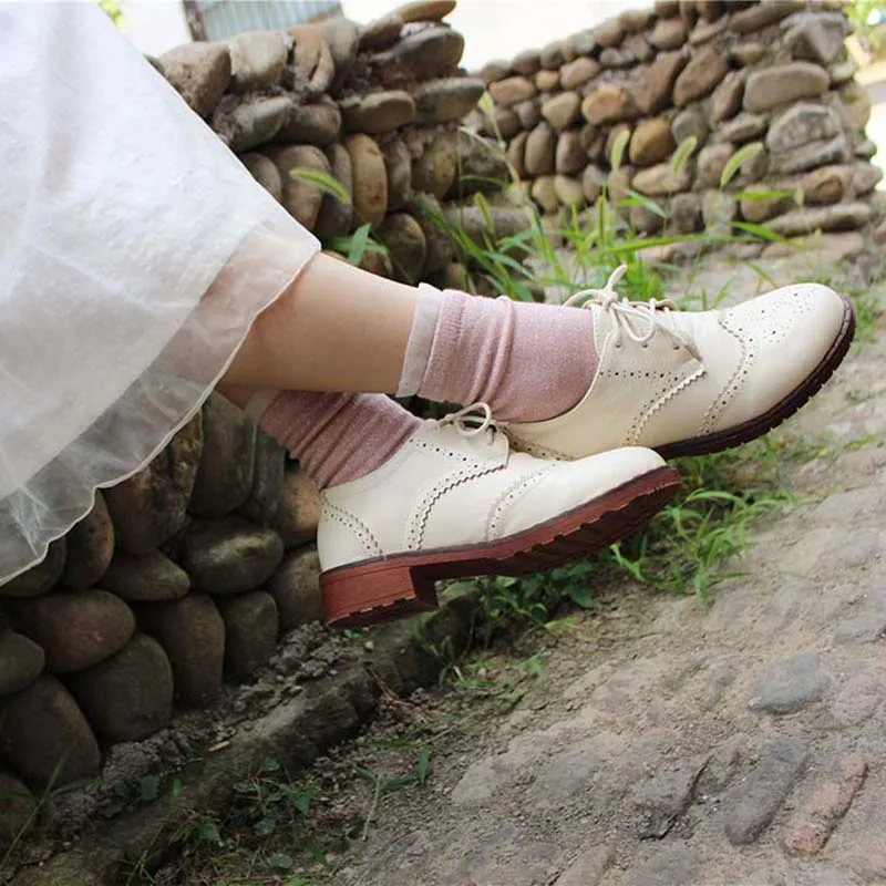 Женские кружевные носки [COSPLACOOL] забавные винтажные с блестками серебристыми