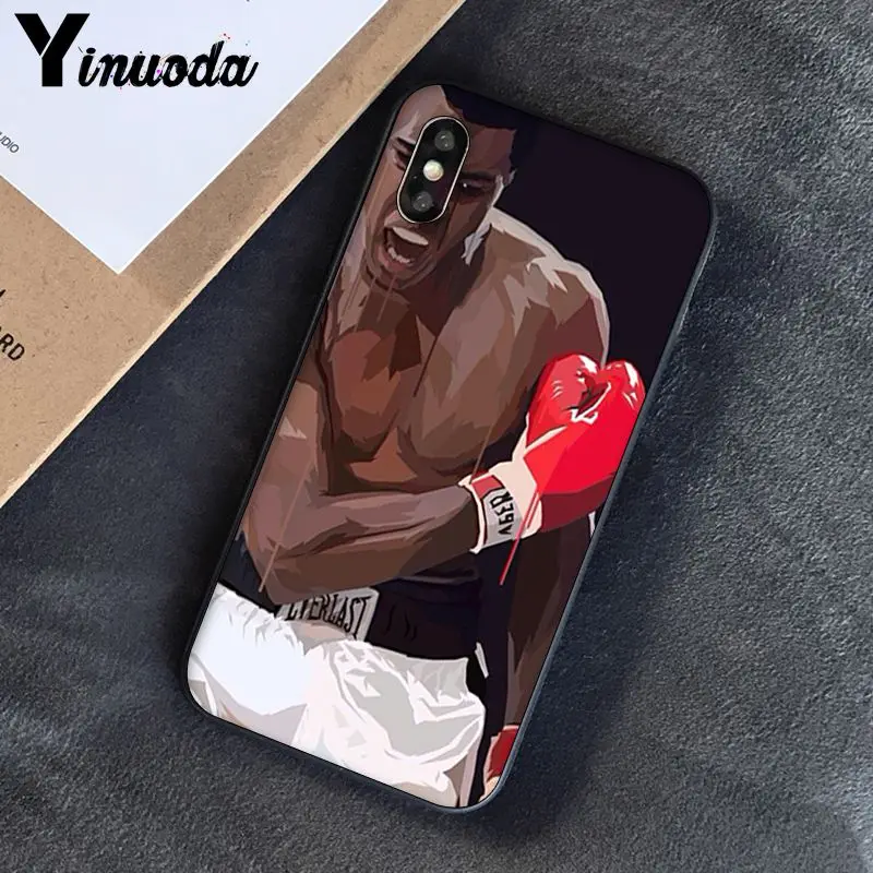 A3 Yinuoda Muhammad Ali бокс Чемпион Новинка чехол для телефона Fundas чехол для iPhone 8 7 6 6S 6Plus X XS MAX 5 5S SE XR Fundas Capa - Цвет: A3
