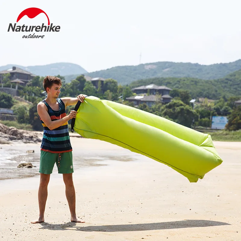 

Naturehike Inflatable Sofa Air Bed Lazy Bag Ultralight Portable Air Sofa For Tourism Outdoor Camping Beach Lazy Sofa NH18S030-S