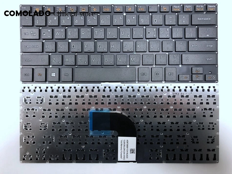KR Корейская Клавиатура для ноутбука LG 13U360 AEW73669811CHI156J0230 LGM15C23K0 161 без рамки