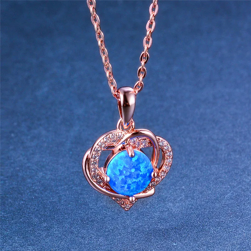 Роскошные женские большие круглые ожерелья с подвесками в виде сердца свадебные