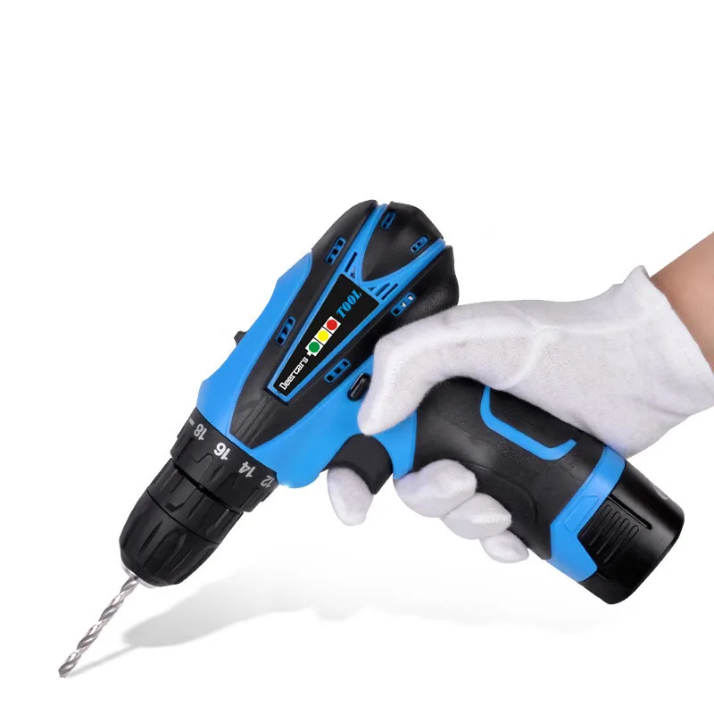 В Бесплатная доставка 16 8 в беспроводная дрель DIY электрическая литиевая отвертка