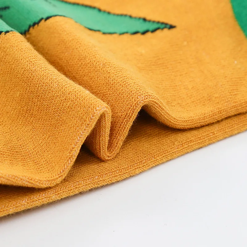 Носки женские и мужские разноцветные с рисунком в виде яиц авокадо