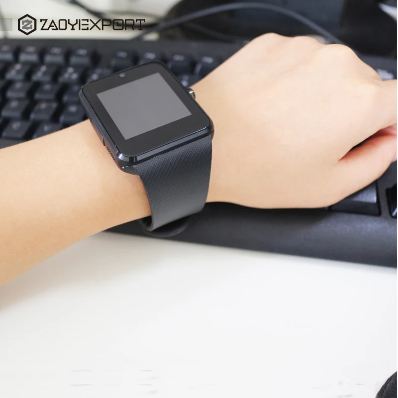 Zaoyiexport Bluetooth Smart часы GT08 Reloj inteligente Поддержка sim-карты Камера для IOS Android Xiaomi Huawei PK
