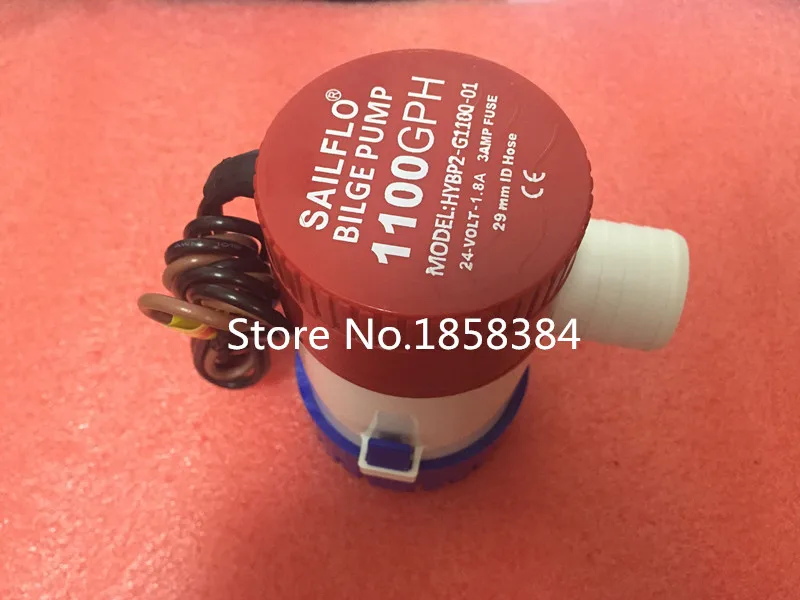 Высококачественный семейный откачивающий насос 24 В правило 1100 gph переключатель