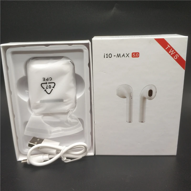 I10 max TWS беспроводные Bluetooth наушники мини гарнитуры для iphone huawei LG samsung S6 S8 Xiaomi 5 6 7 8