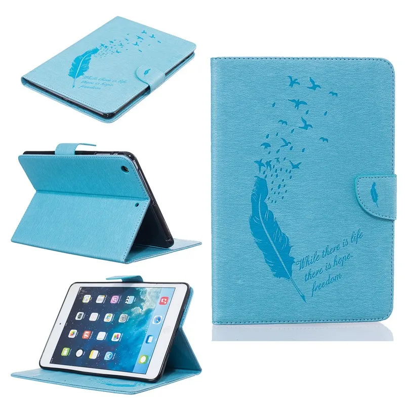 Для IPad Mini Чехол-книжка с подставкой из искусственной кожи чехол для Apple IPad MIni 1 Mini 2 Mini 3 защитный чехол для планшета с отделением для карт