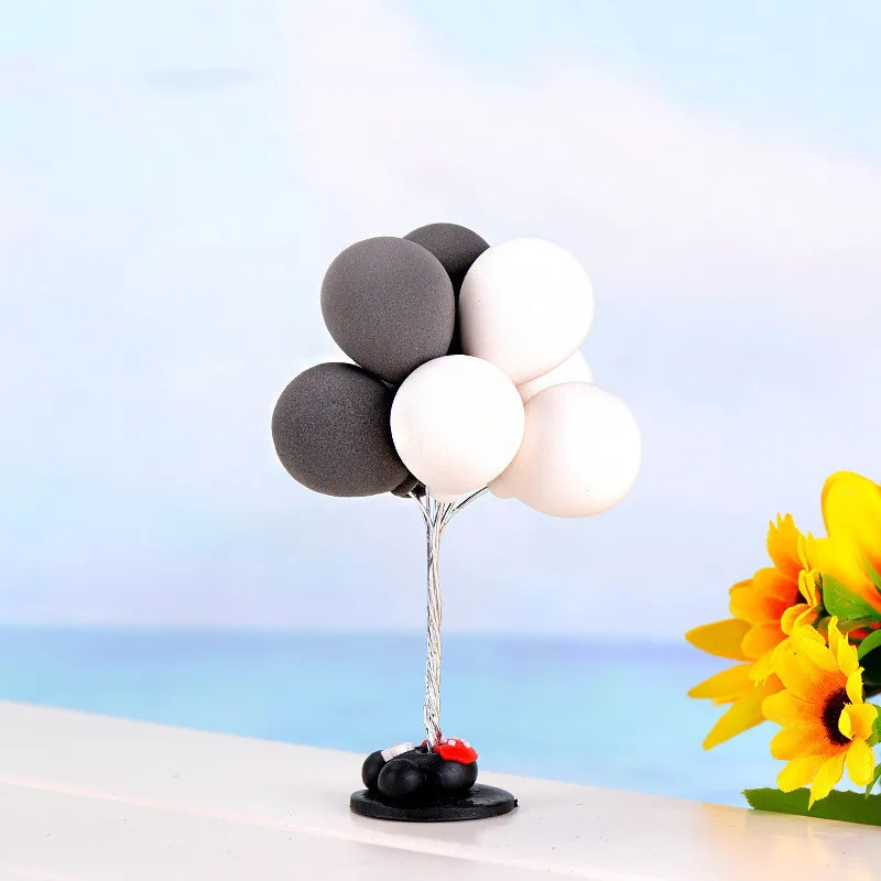 Моделирование ПВХ воздушный шар модели аниме Рисунок мультфильм микро пейзаж