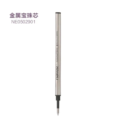 ROLLER pen refill Никогда не шариковые точки Сменные стержни для ручек Чернила для гелевой ручки ручка Заправка для никогда бренд подарок ручка офисные аксессуары поставки 0,7 мм/0,5 мм черные чернила - Цвет: ROLLER pen refill