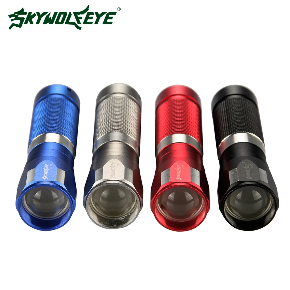 SKYWOLFEYE 4x Мини Светодиодный Фонари и факелы комплект Портативный ночного