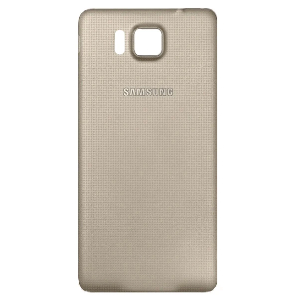 Оригинальная батарея Samsung задний Чехол для Galaxy Alpha G850 G850Y G850K G8509V G850A G850F G8508S телефон Батарея женские босоножки с закрытой пяткой чехол s - Цвет: Gold