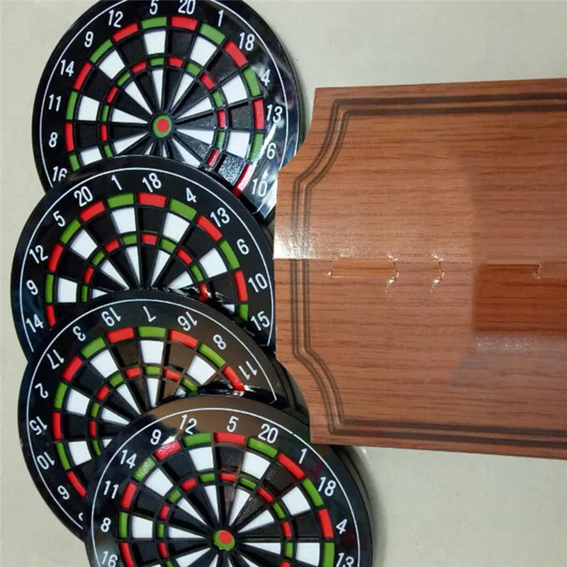 4 шт. доска для Дартса стильная подставка чашки мини коврик кухонного стола