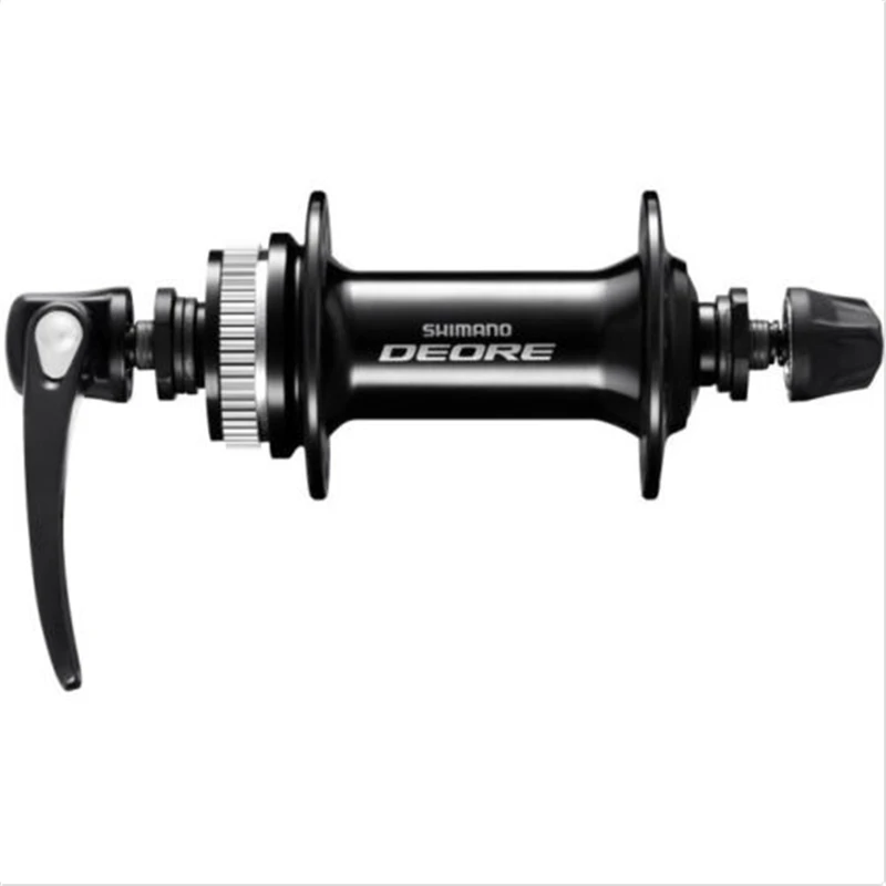 Shimano DEORE велосипедный передний концентратор MTB велосипед HB-M6000 32H QR 133 мм 100 мм черный/серебристый