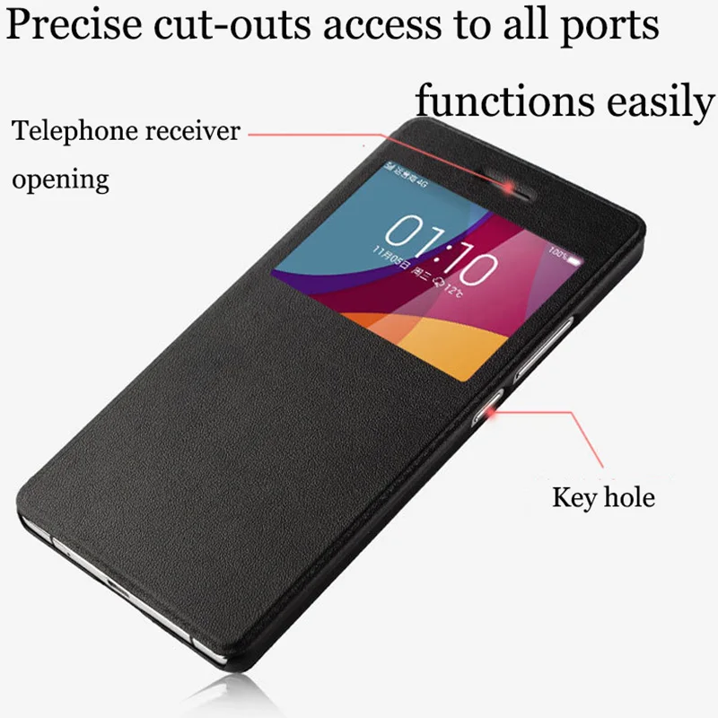 Smart view window cover For Samsung galaxy S7 edge case G9350 shell S7edge SM-G9350 back cases |
