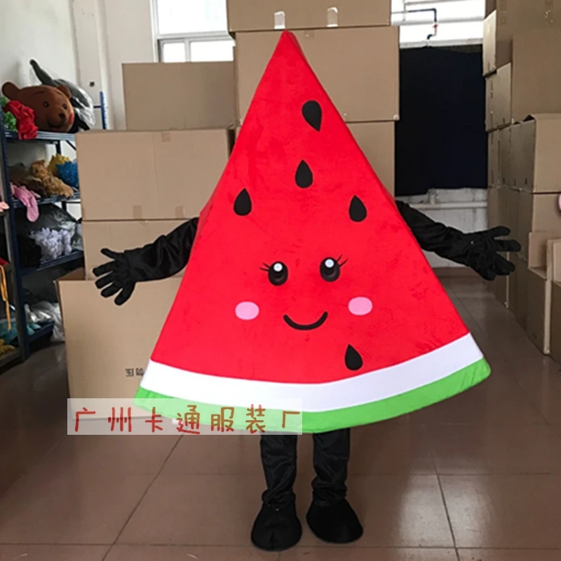 

Adult Food Costume Fruit Vegetable Watermelon Mascot Costume Onesize Mascot Costume Fancy Dress Mascots Custome for Halloween