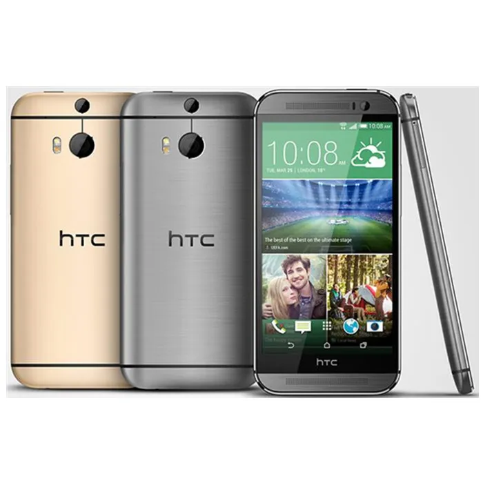M8 разблокированный htc ONE M8 четырехъядерный мобильный телефон Android 4,4 2 Гб ОЗУ 16 Гб/32 Гб ПЗУ 4G LTE 3 камера Ремонт HD