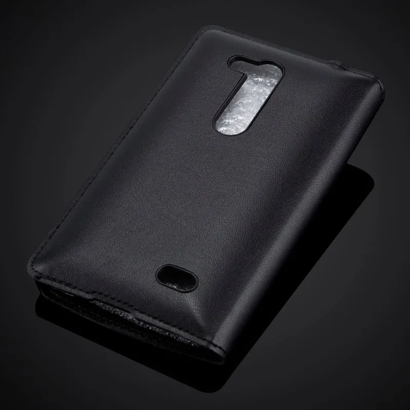Чехол на заднюю панель батареи для LG G2 Lite/L Fino D295 D290N Роскошный кожаный чехол с Откидывающейся Крышкой и прозрачным окошком для быстрого просмотра