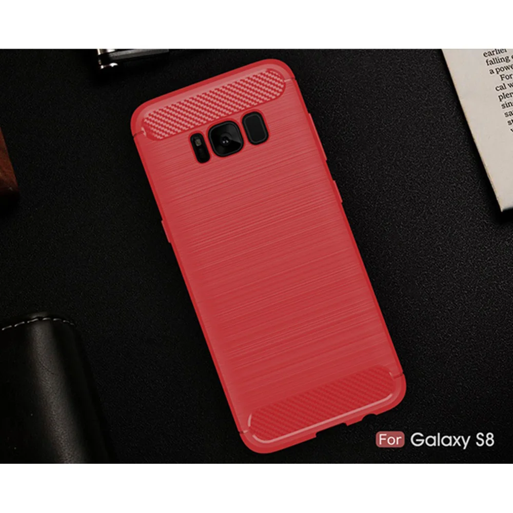 Тонкий чехол из чистого углеродного волокна ТПУ противоударный защитный слой