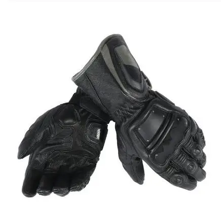 Длинные перчатки Guantes Moto из натуральной кожи для езды на мотоцикле Автомобильная