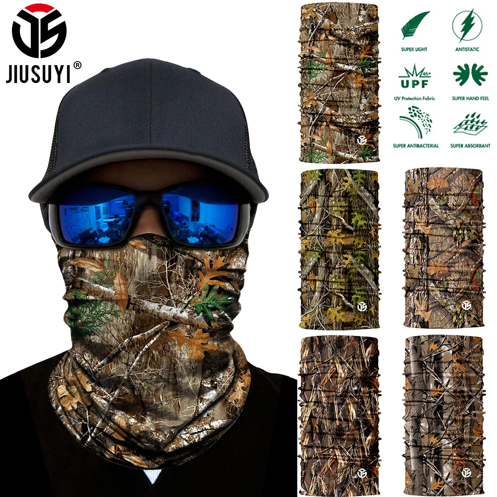 3D Realtree бесшовная бандана для шеи, маска для лица, маска, кольцо, шарфы, военная армия, страйкбол, половина лица, маска, шарф для мужчин и женщин