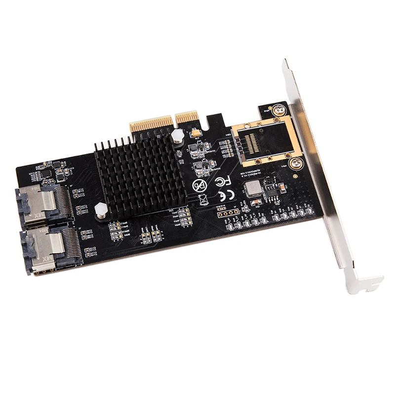 H1111Z добавить на карты PCI E/PCIE SATA Express контроллер PCIE 3 0 8 портовый адаптер расширения