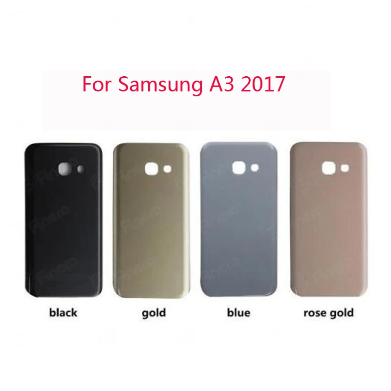 100% Новинка для Samsung Galaxy A3 A5 A7 2016 A310F A510F A710F крышка из стекла аккумулятора задняя +