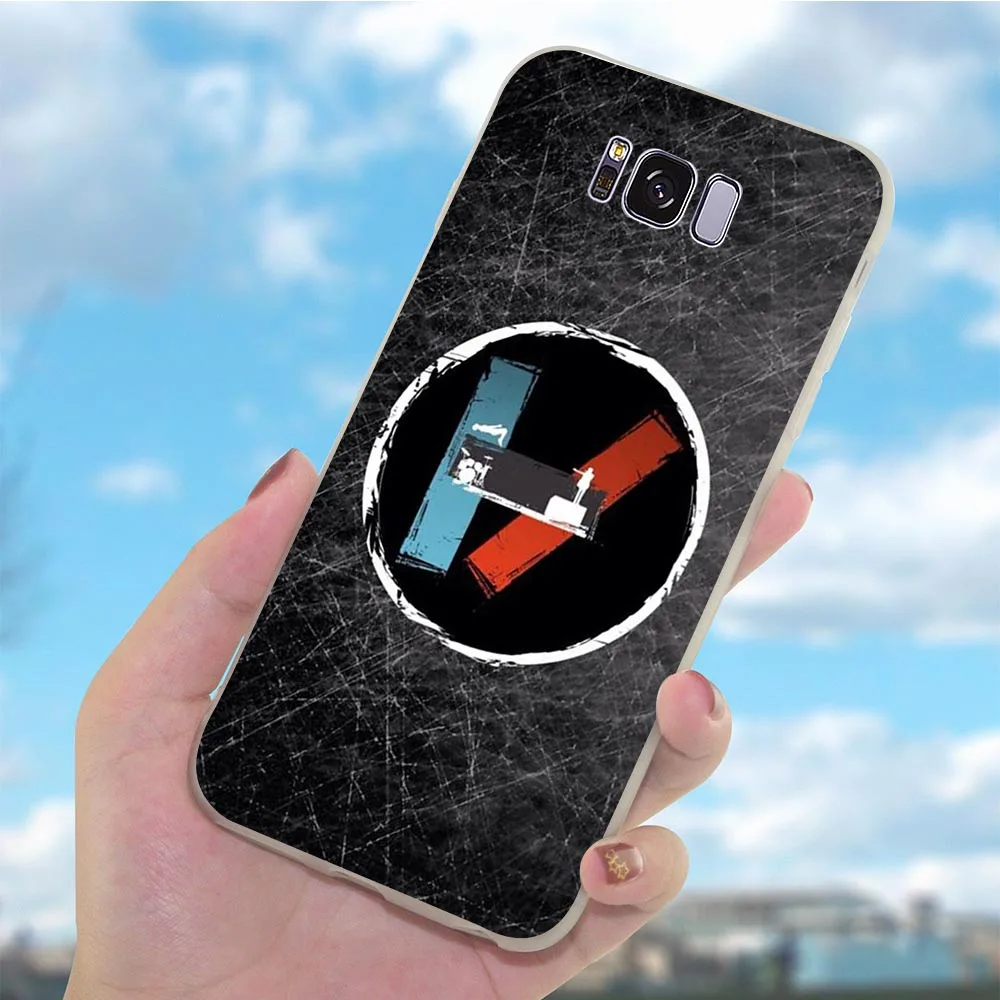 Чехол для телефона из ТПУ Twenty One 21 Pilots противоскользящий чехол Galaxy Samsung S8 Plus S9 M10 M20