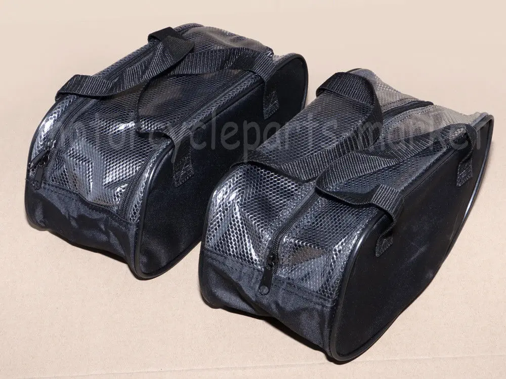 Черный Saddlemen 4 шт. Saddlebag Упаковка Куб лайнер набор для Harley Electra Street Road Glide Road king FLH Touring 1996-2013