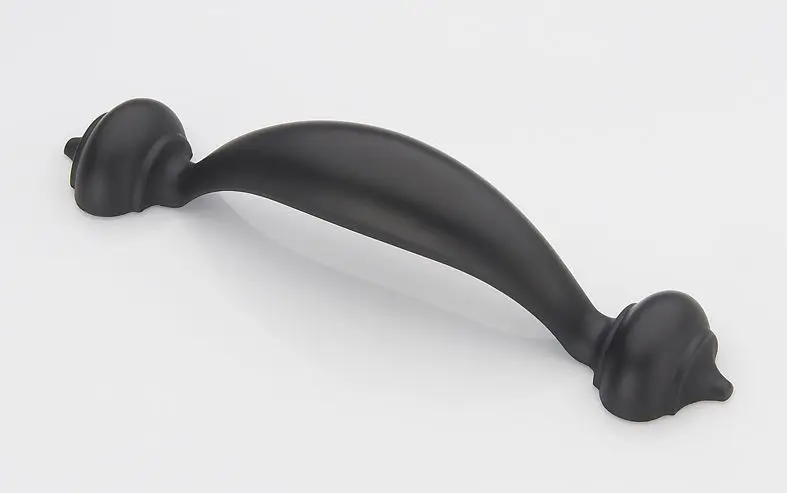 Современный черный ящик комода тянет ручки дверные ручка кухонный шкаф