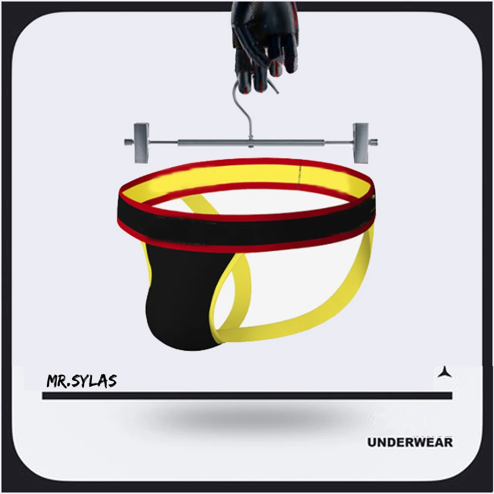 Летние дышащие мужские сексуальные цветные индивидуальные шорты бикини трусики