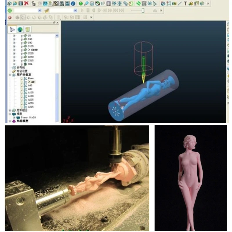 LY CNC 6090 1500 Вт шпиндель линейной направляющей 4 оси древесины cnc маршрутизатор 3