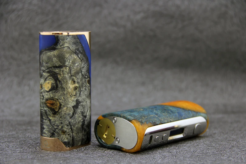 Оригинальный Arctic Dolphin Aspen Mod 68 w Коробка мод прочная деревянная 18650 батарея