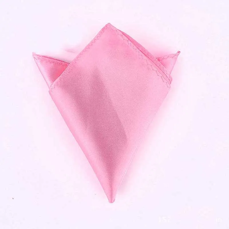 Light Pink Роскошный мужской платок носовой платок из полиэстера бизнес Карманный квадратный полотенце для сундуков банкет годовщина коммерческий 22*22 см - Цвет: Light Pink